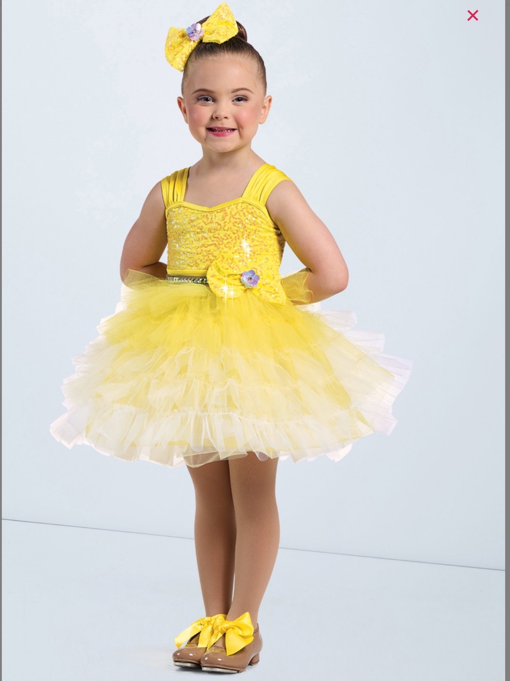 Weissman Better When I'm Dancing, Lemon Dance Costume 18496